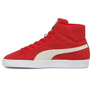 Amazon | PUMA Suede Mid XXI High-Risk Red/Puma White 7.5 D (M Amazon | PUMA Suede Mid XXI High-Risk Red/Puma White 7.5 D (M